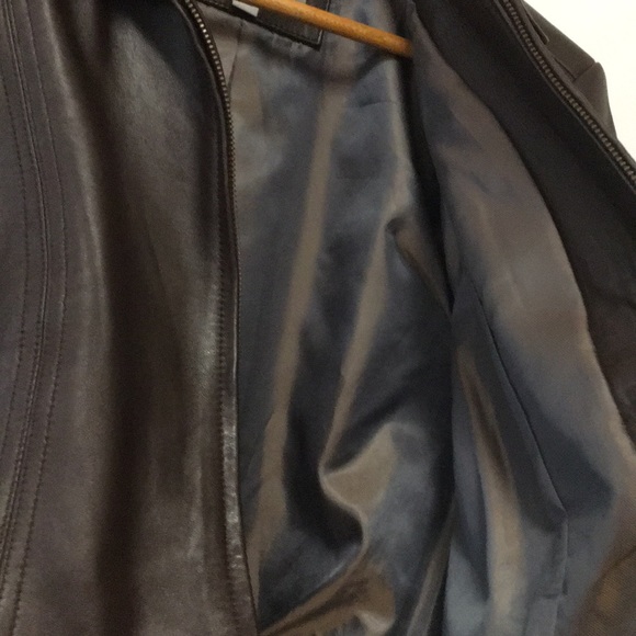 - Croft & Barrow lambskin leather brown - Picture 4 of 7